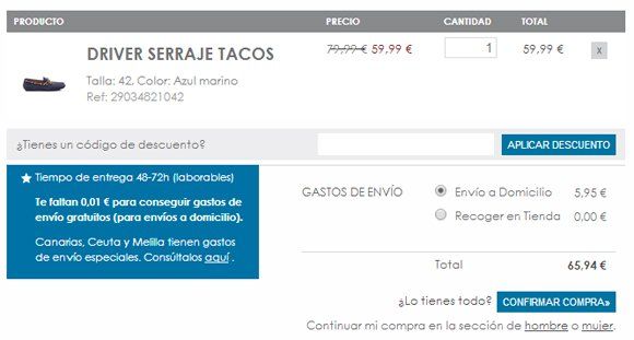 Código descuento Cortefiel